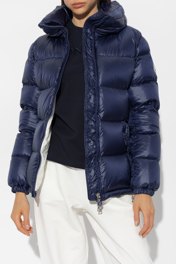 【送料&関税込】Moncler Midnight Blue Nylon Douro Down Jacke Moncler Midnight Blue Nylon Douro Down Jacket | italist